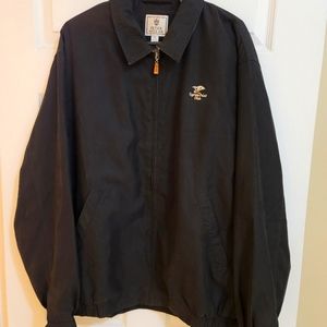 Peter Millar Black Golf Jacket XL